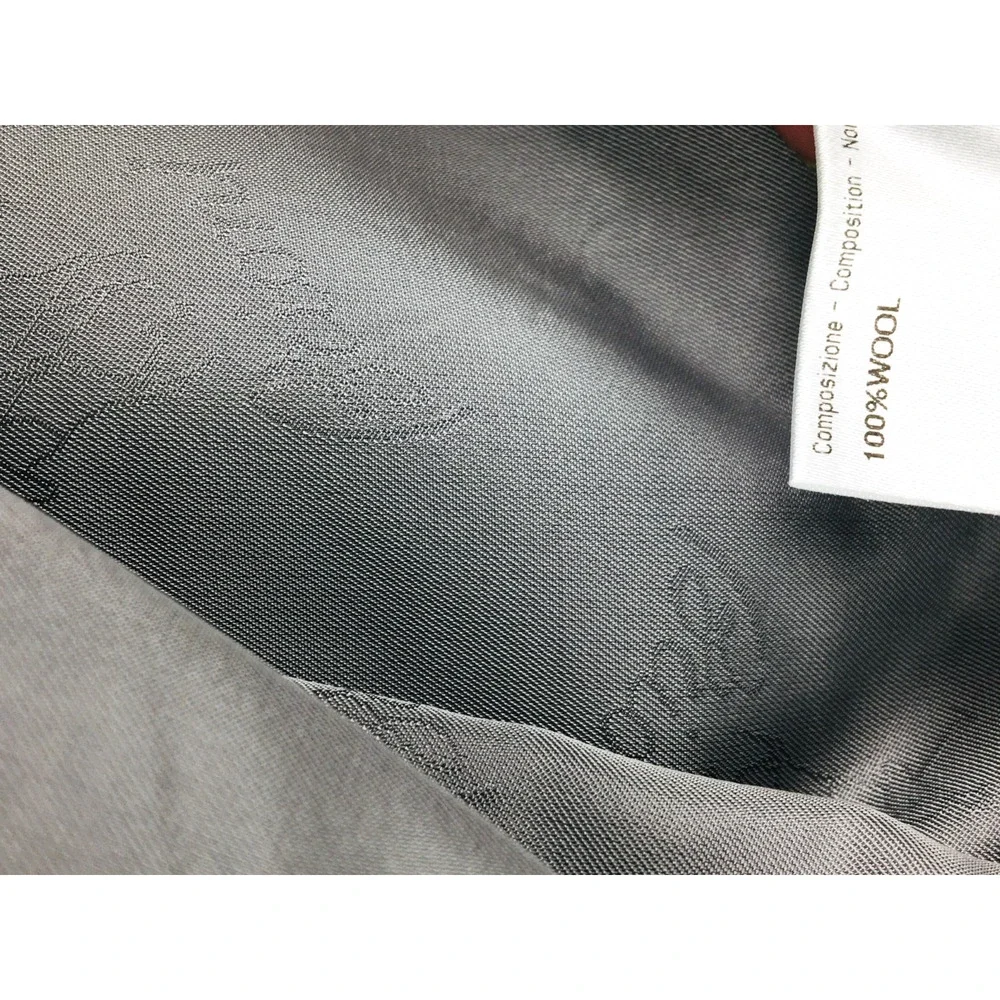 40R Brioni Italy Mens 2 Button 100% Wool Blazer Sport Coat Gray Glen Check